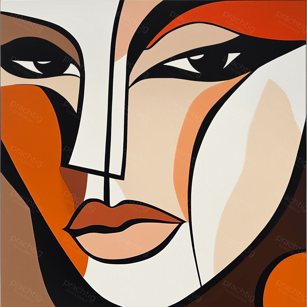 Stijlvolle Vrouwelijke Abstractie