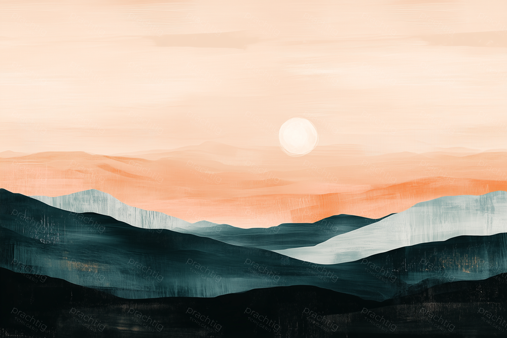 Dageraad Over Bergen