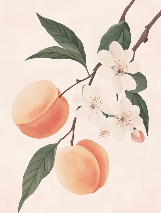 Perziktakken met Bloesem