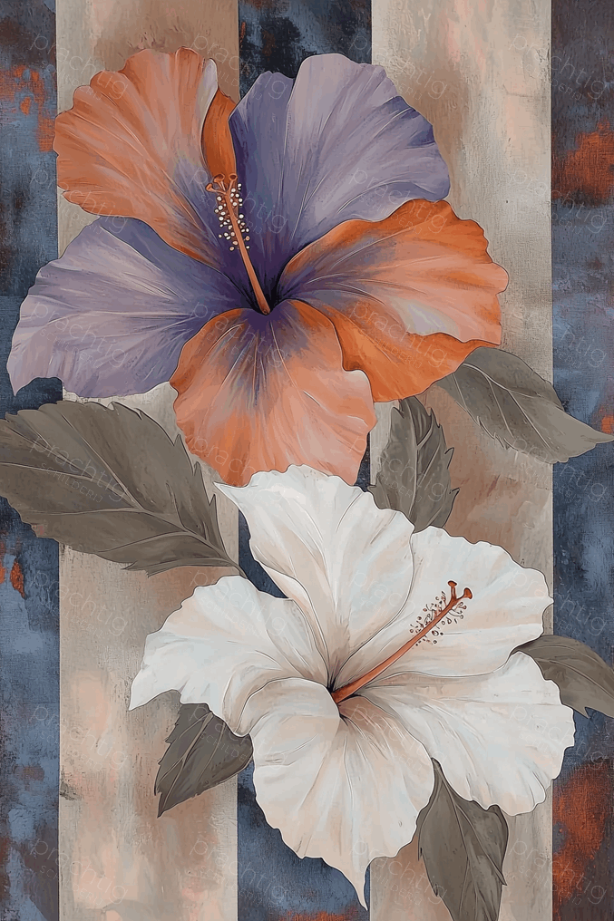 Exotische Hibiscus Bloemen Magie