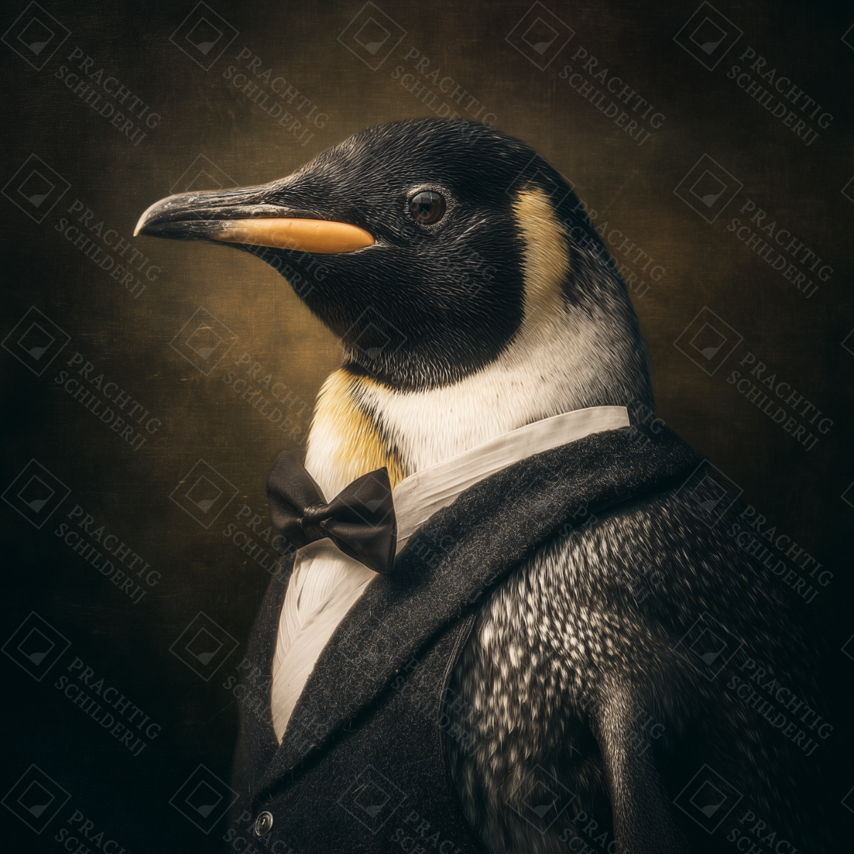 Chique Pinguïn in Stijl