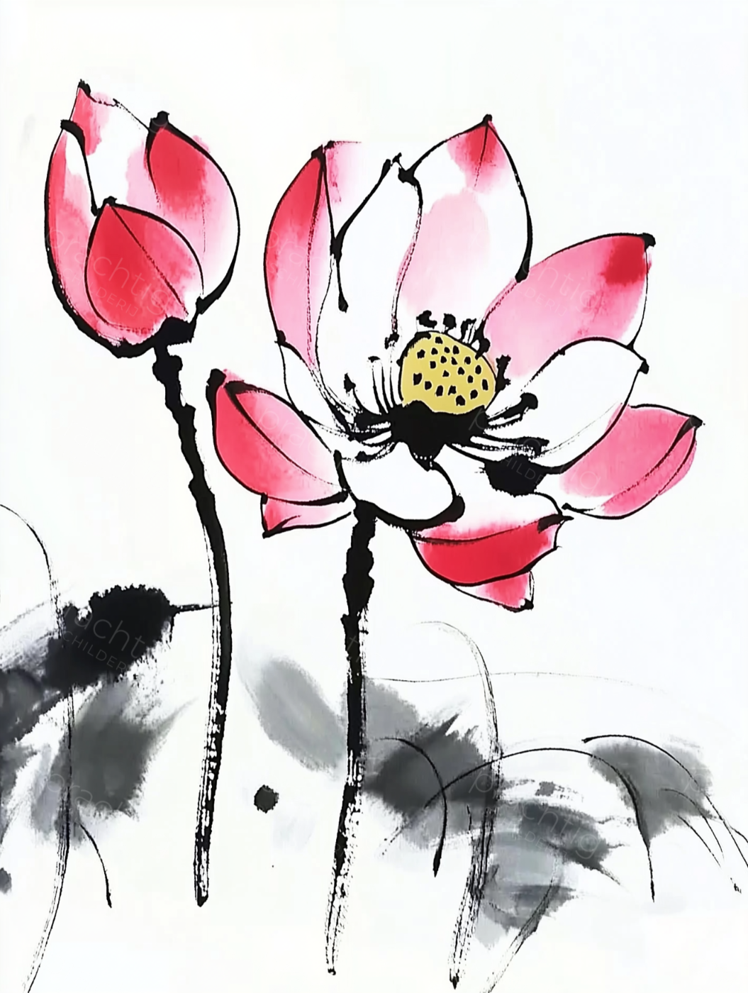 Sierlijke Lotus Bloemen