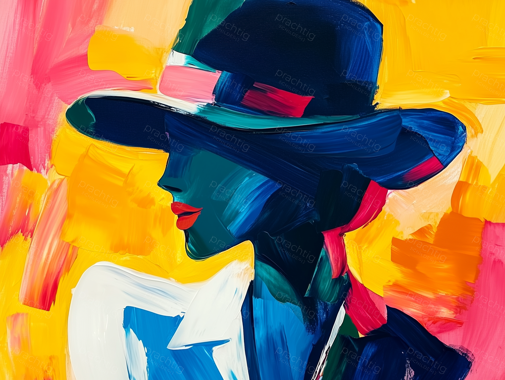 Vrouw in Mysterieus Licht