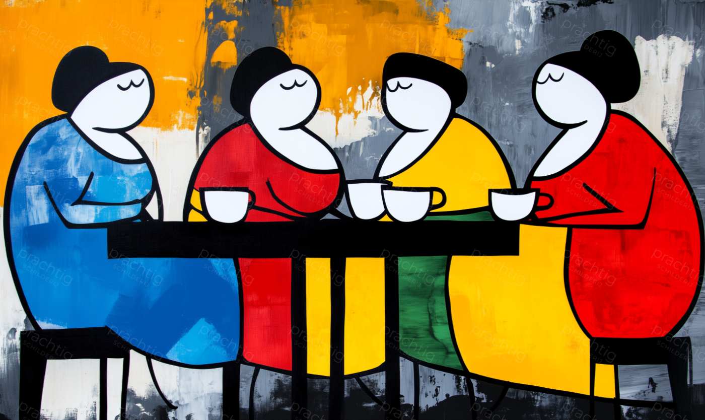 Vrolijk Koffiemoment