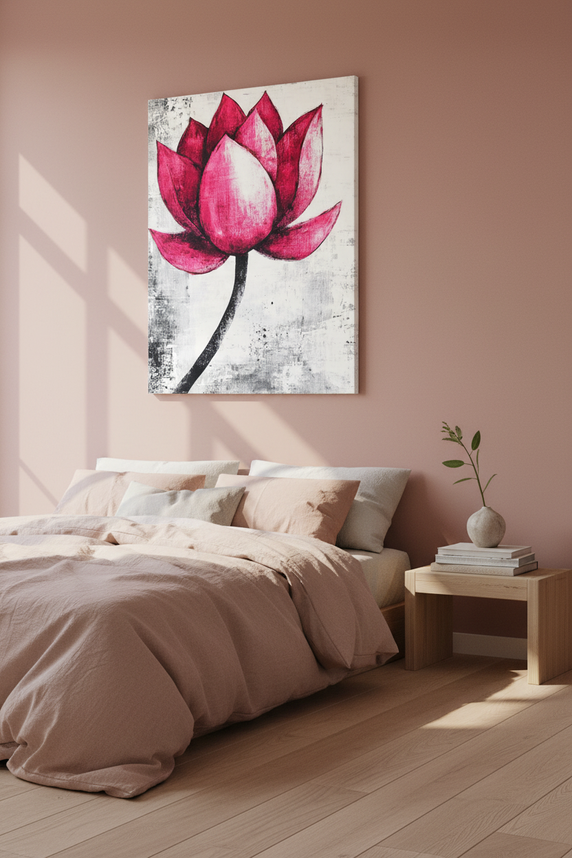 Stralende Lotus in Roze