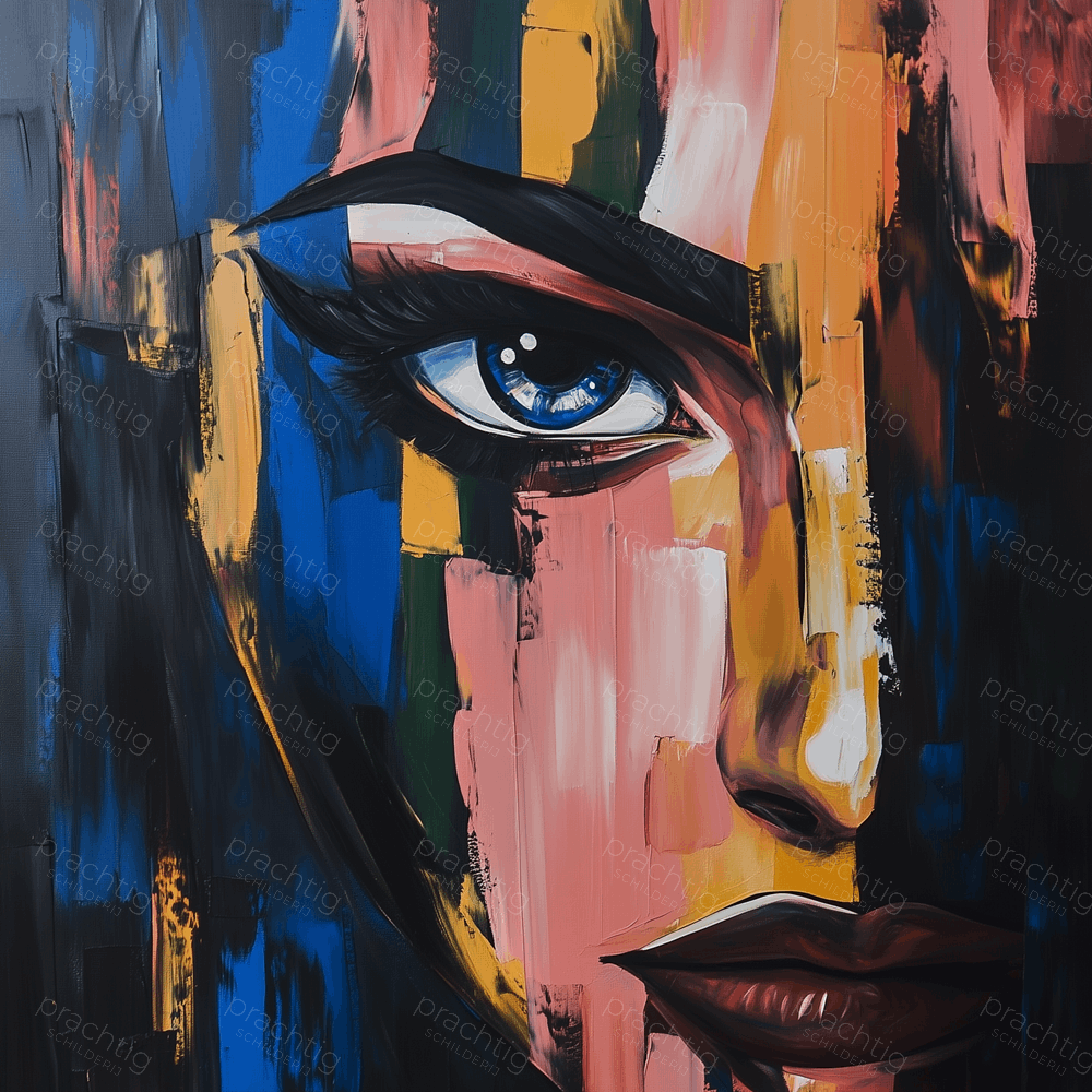 Oog van emoties