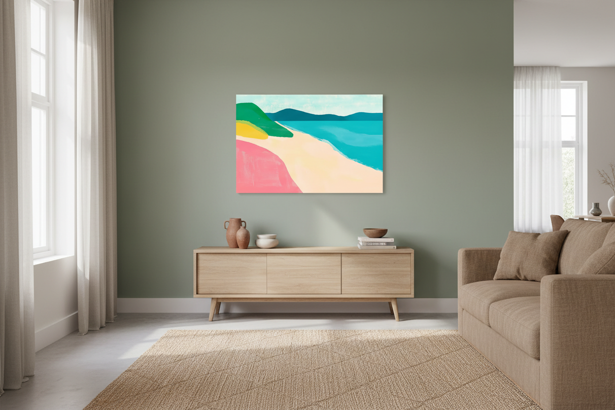 Zomers Strandlandschap
