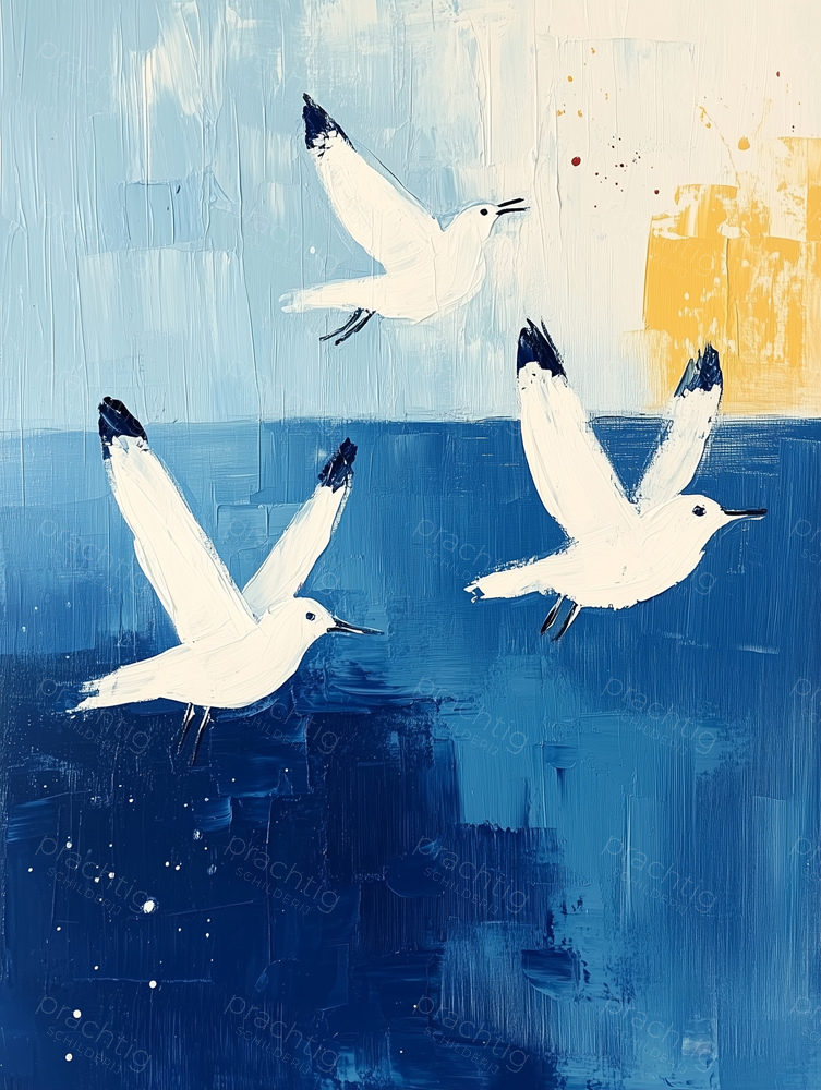 Vogels in Vrije Vlucht