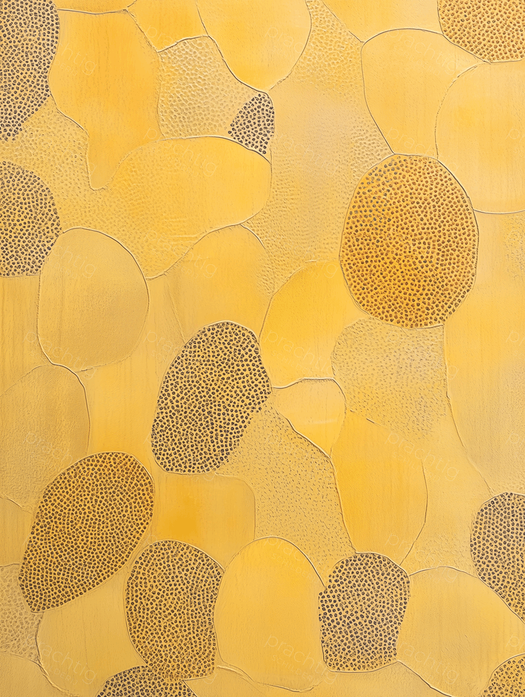 Gele Vormen met Puntjes