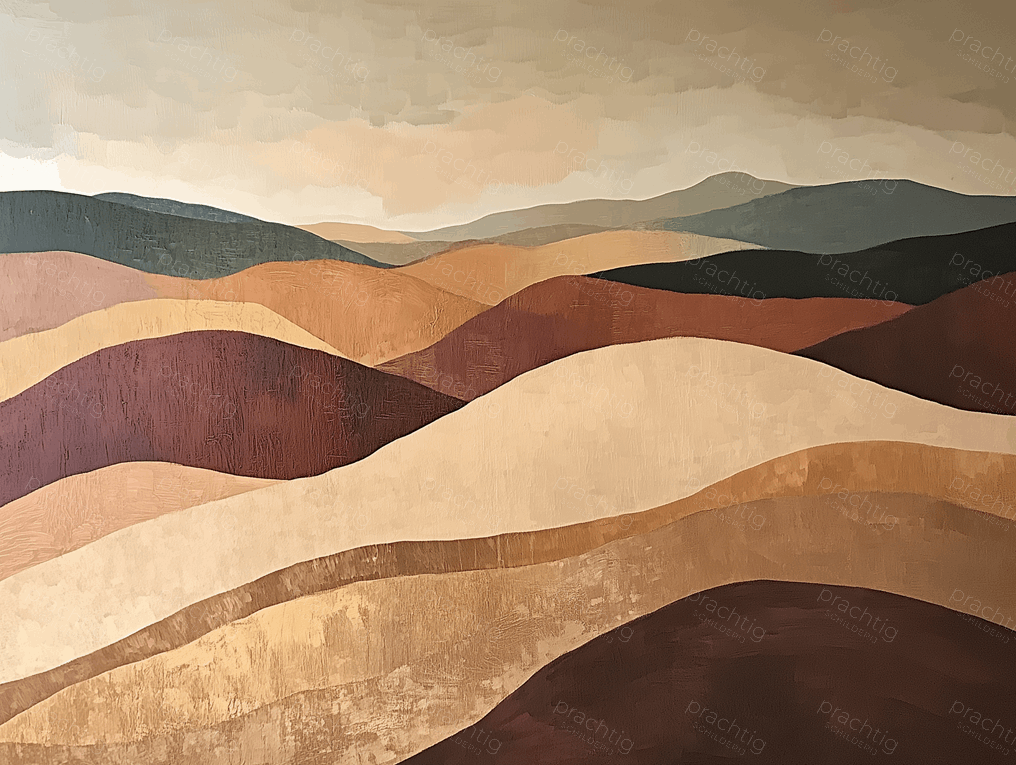 Zacht Glooiend Landschap