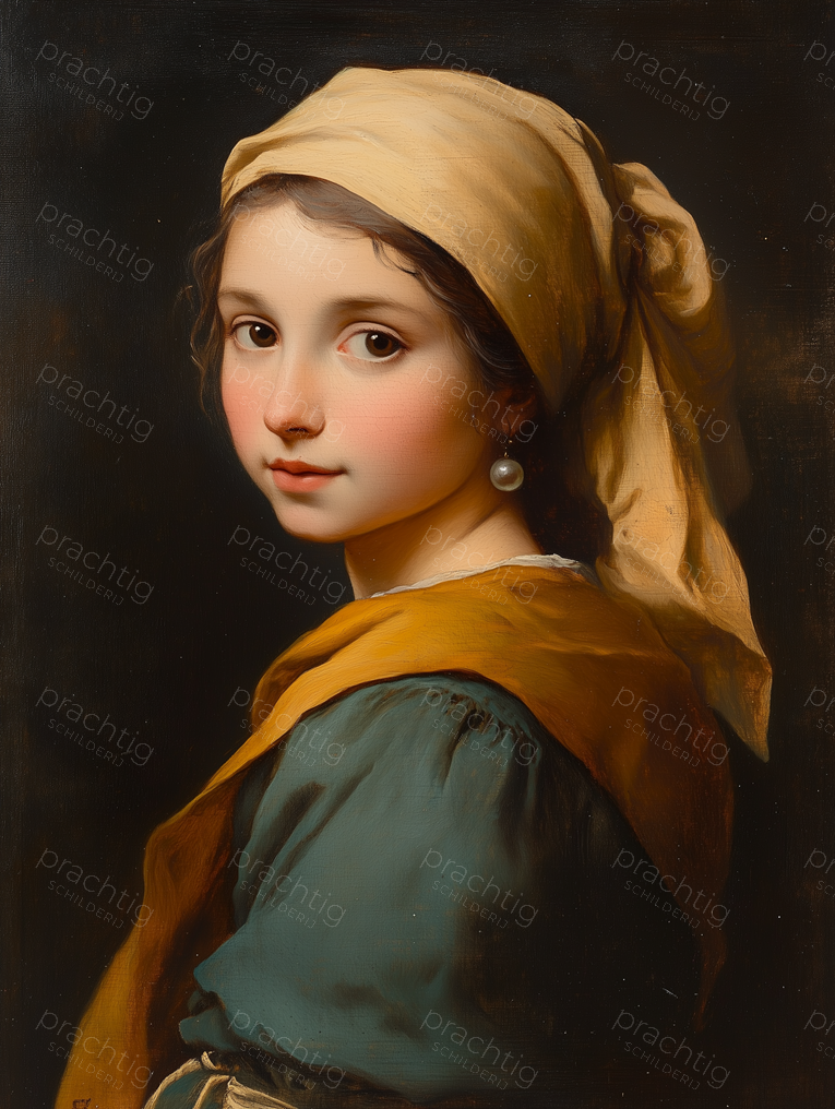 Jonge Meisje met Parel Oorbellen