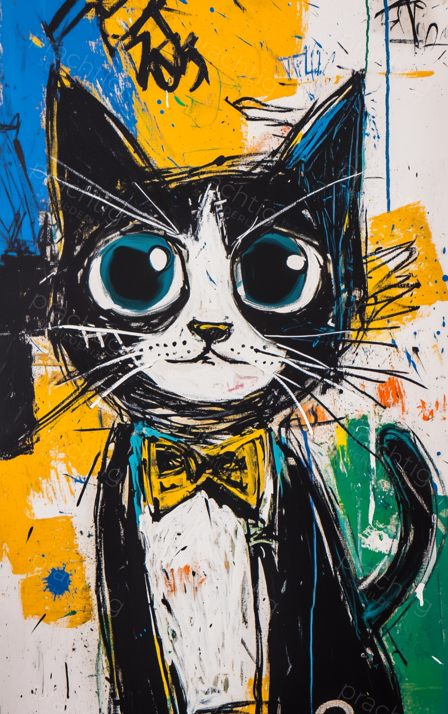 Kat in Arty Stijl