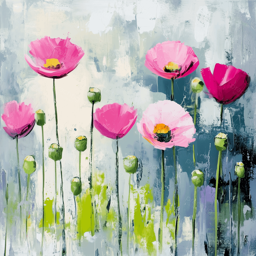 Roze Bloemen in Volle Bloei
