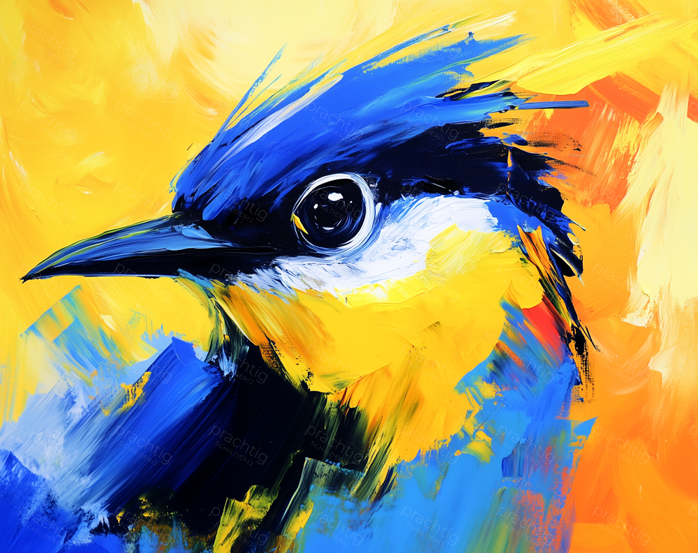 Vogels in Vrolijke Kleuren