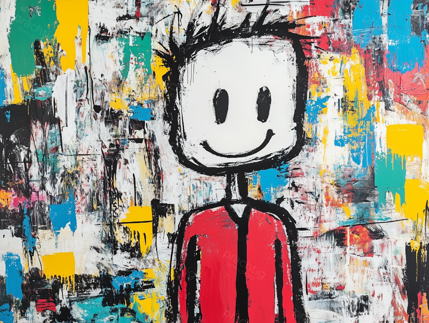 Figuur in Abstracte Wereld