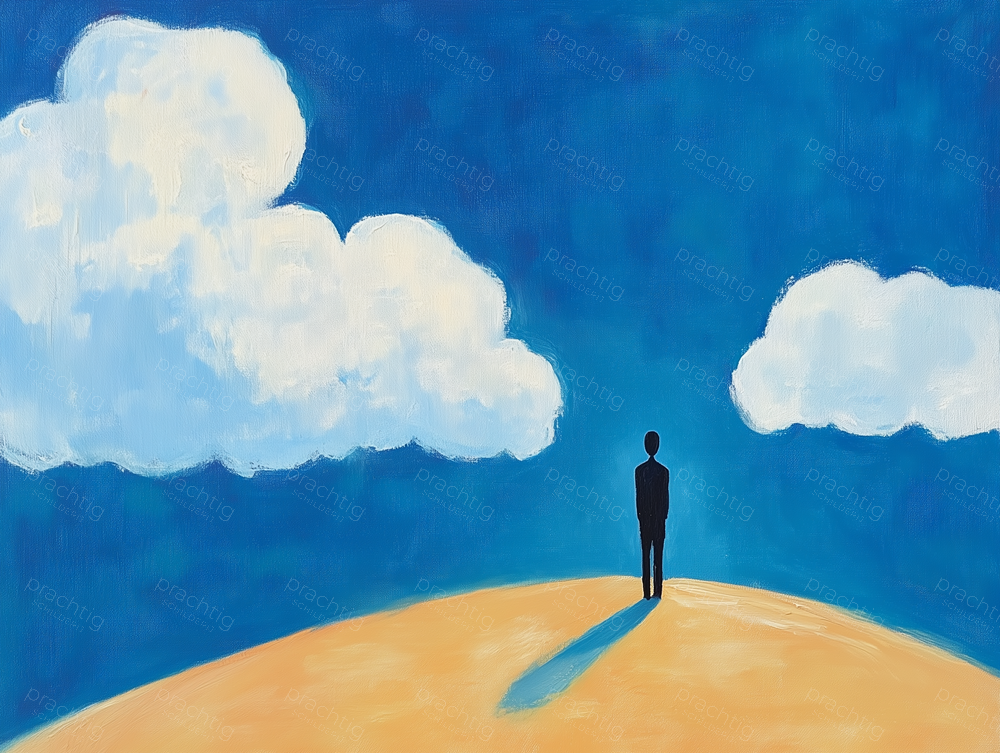 Eenzaam Onder de Wolken