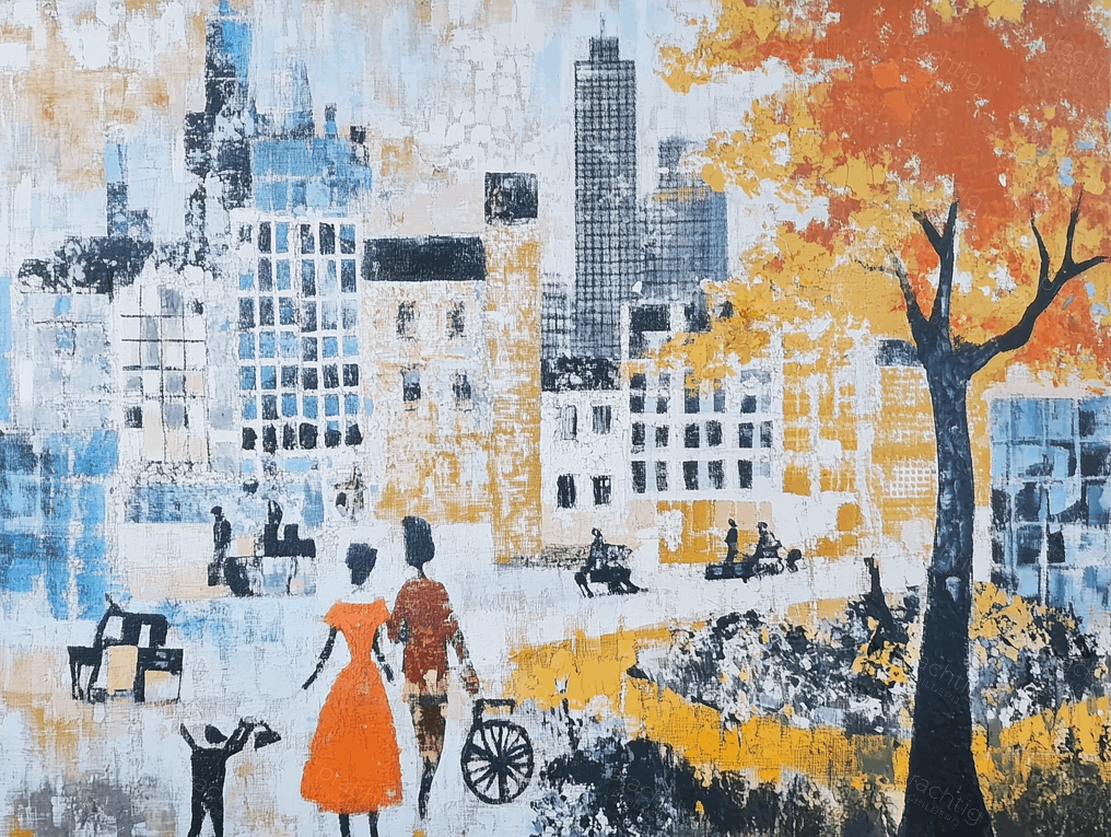 Herfstwandeling in de Stad