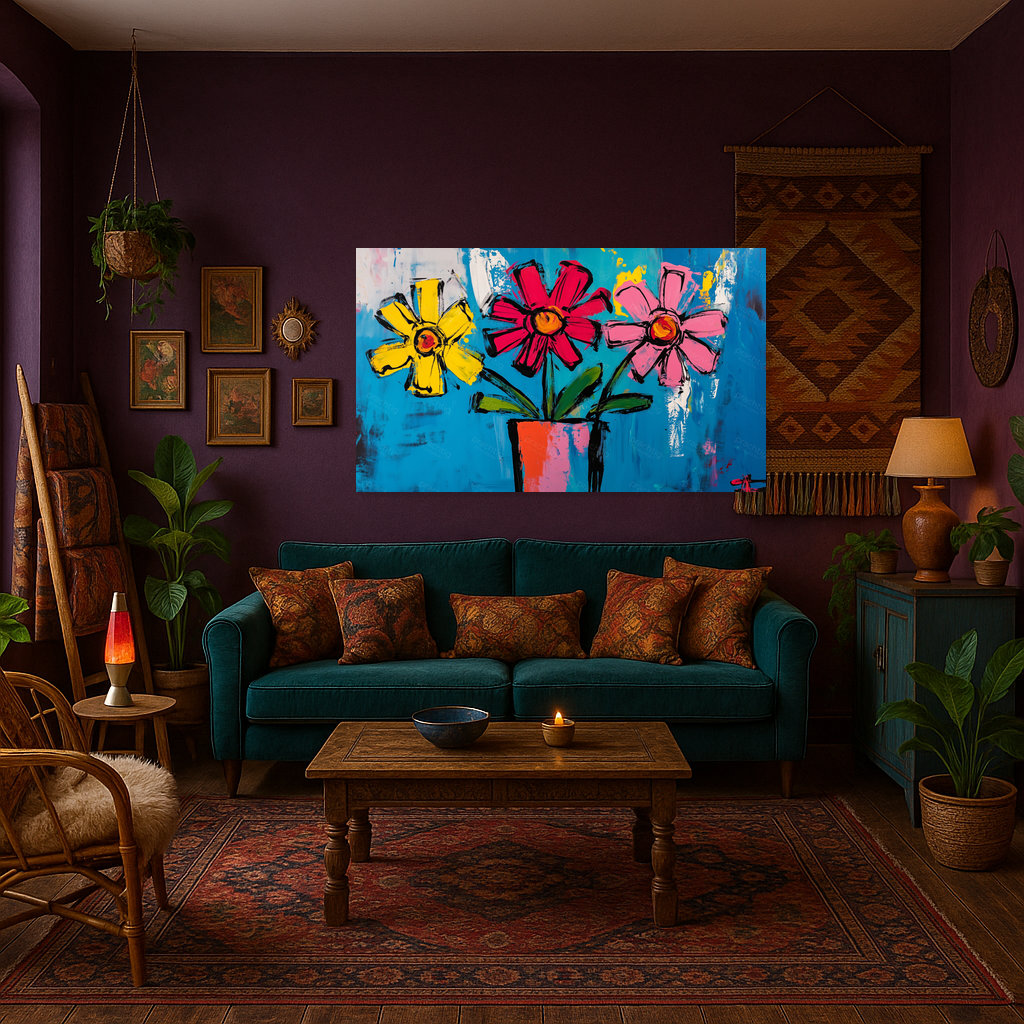 Bloemenpracht in Krachtige Kleuren