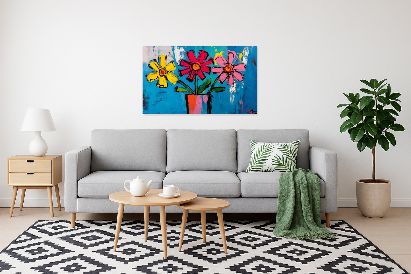 Bloemenpracht in Krachtige Kleuren