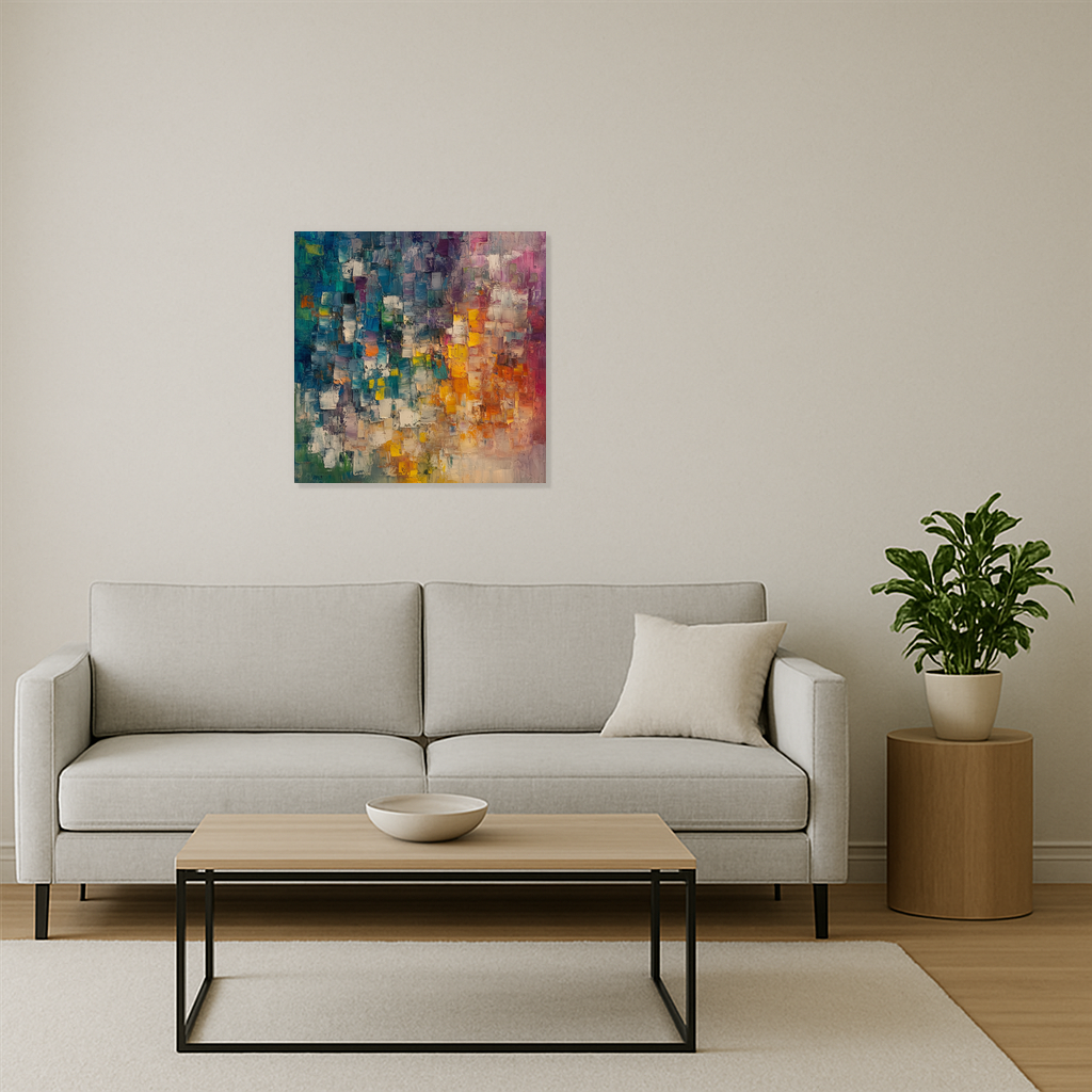 Abstracte Kleurenexplosie
