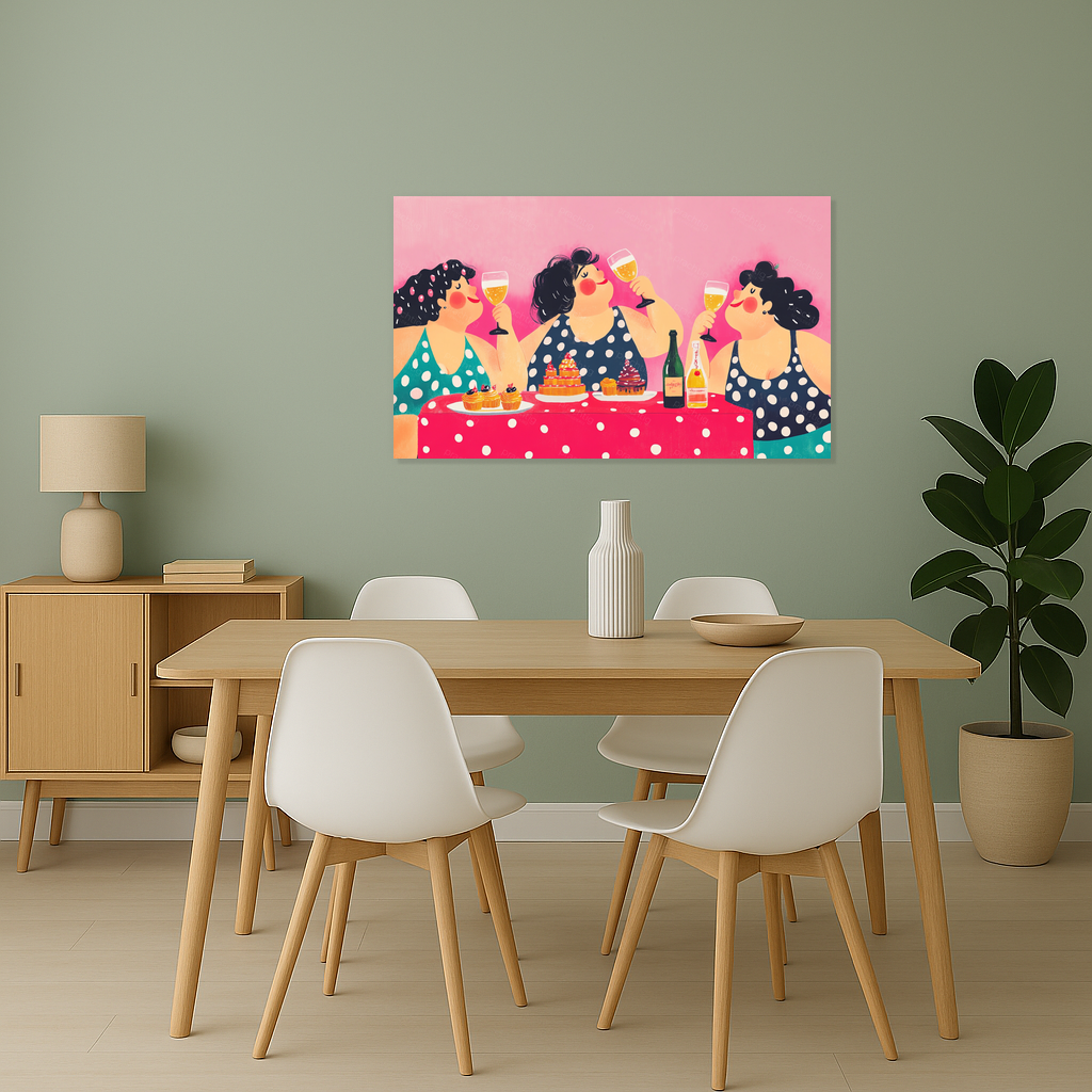 Dikke Dames aan Tafel