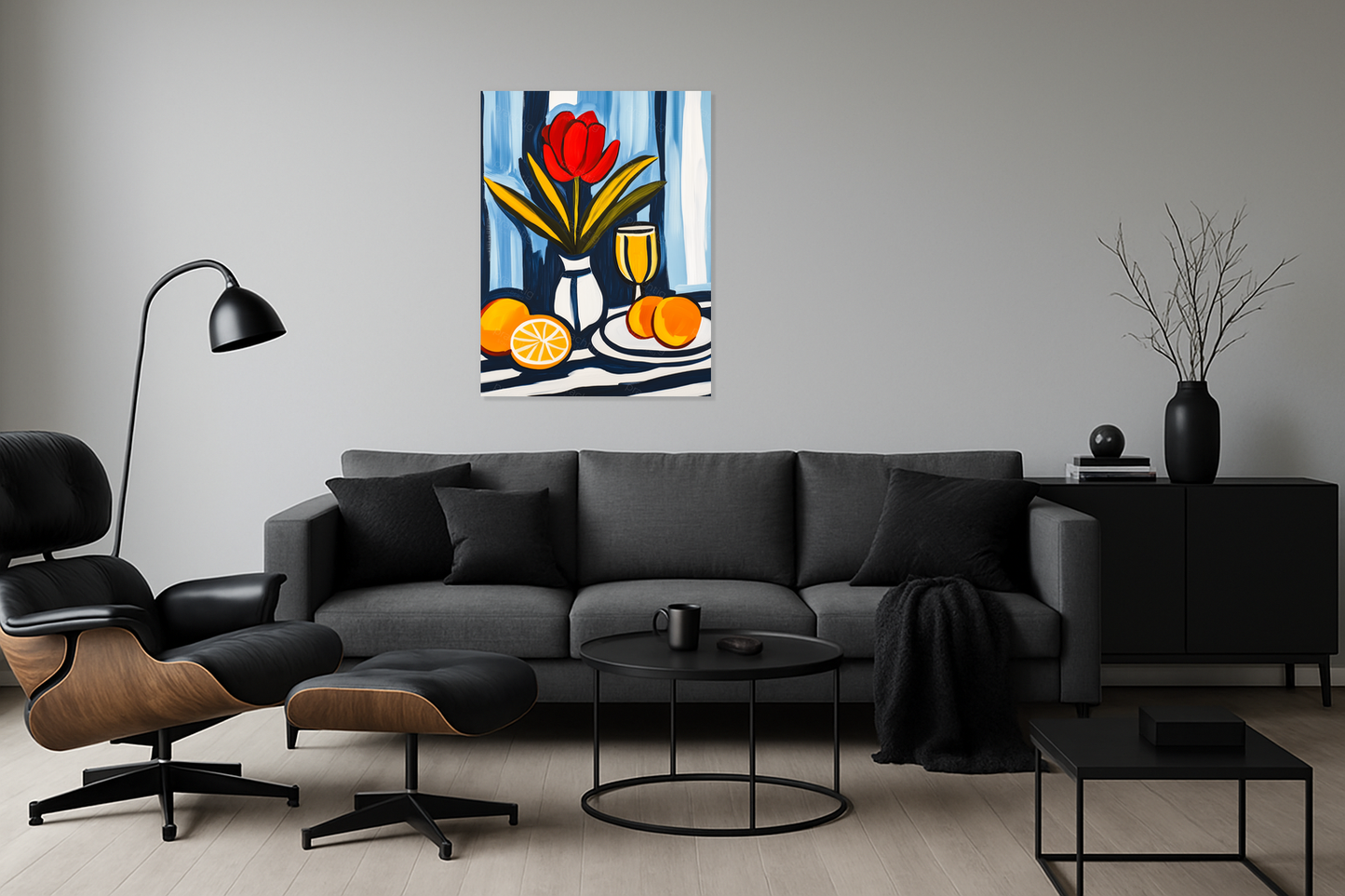 Bloemen en Fruit in Vrolijke Tinten