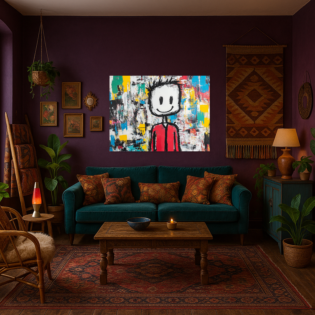 Figuur in Abstracte Wereld