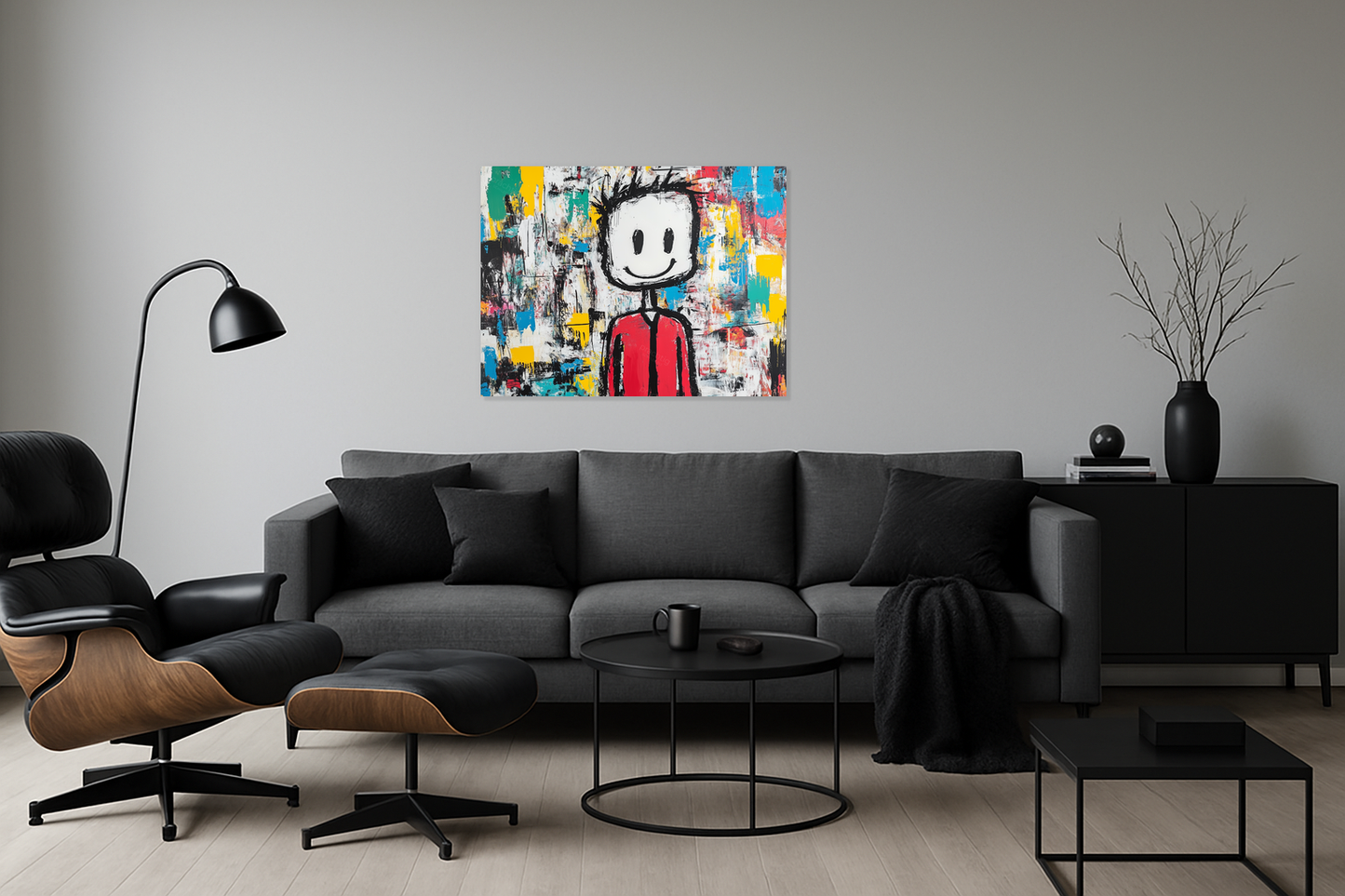 Figuur in Abstracte Wereld