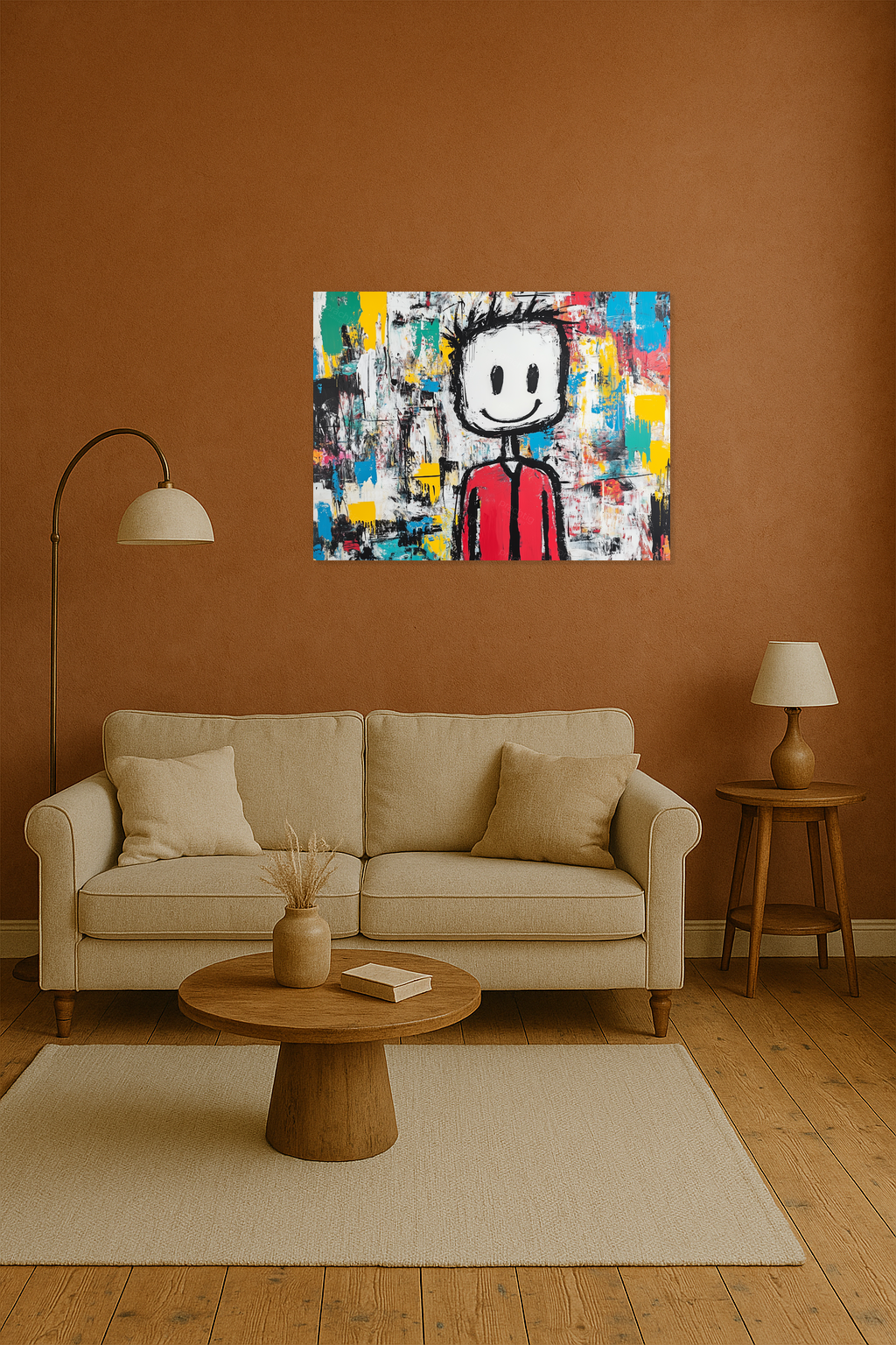 Figuur in Abstracte Wereld