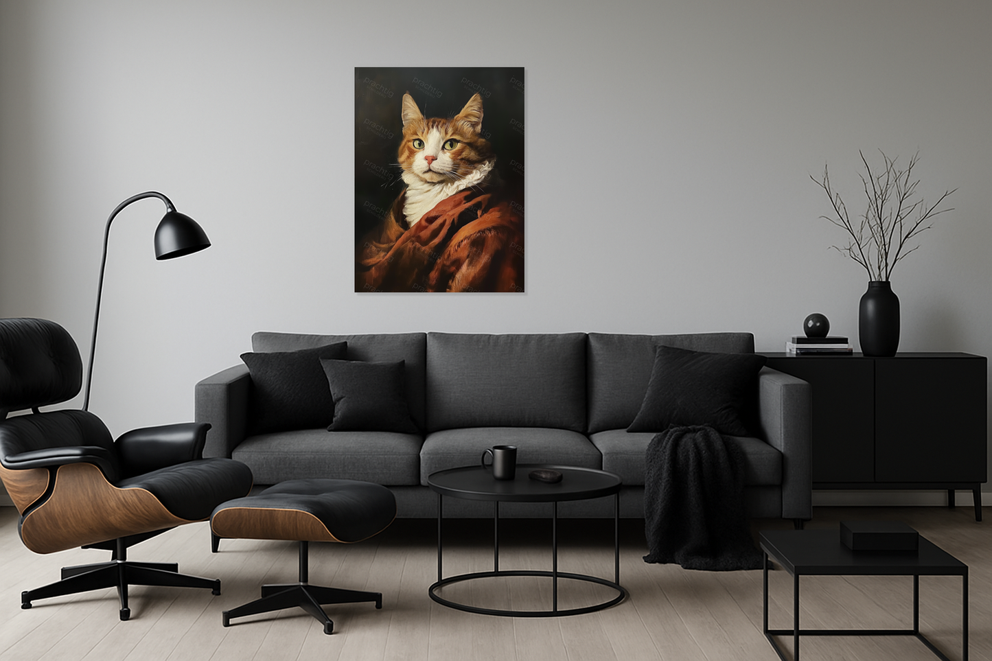 Adellijke Kat In Rijke Gewaden