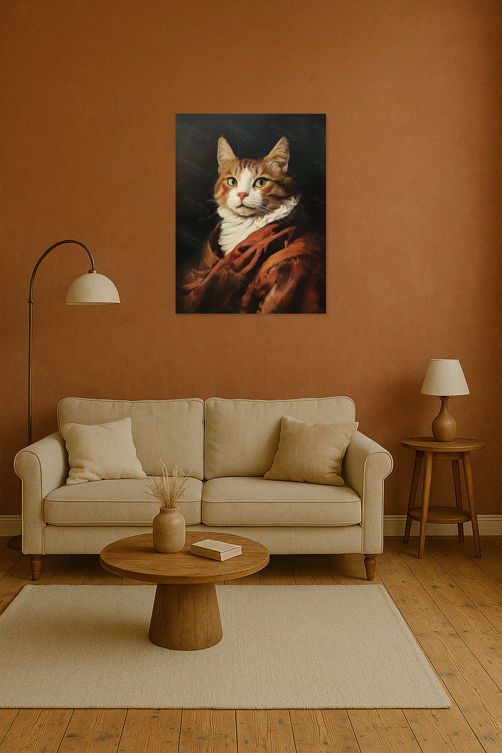 Adellijke Kat In Rijke Gewaden