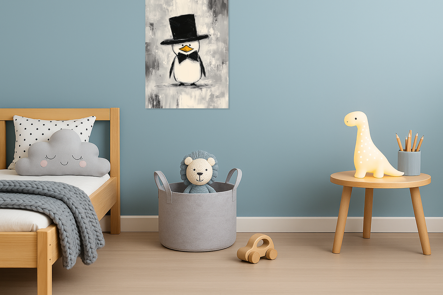 Chique Pinguïn in Stijl