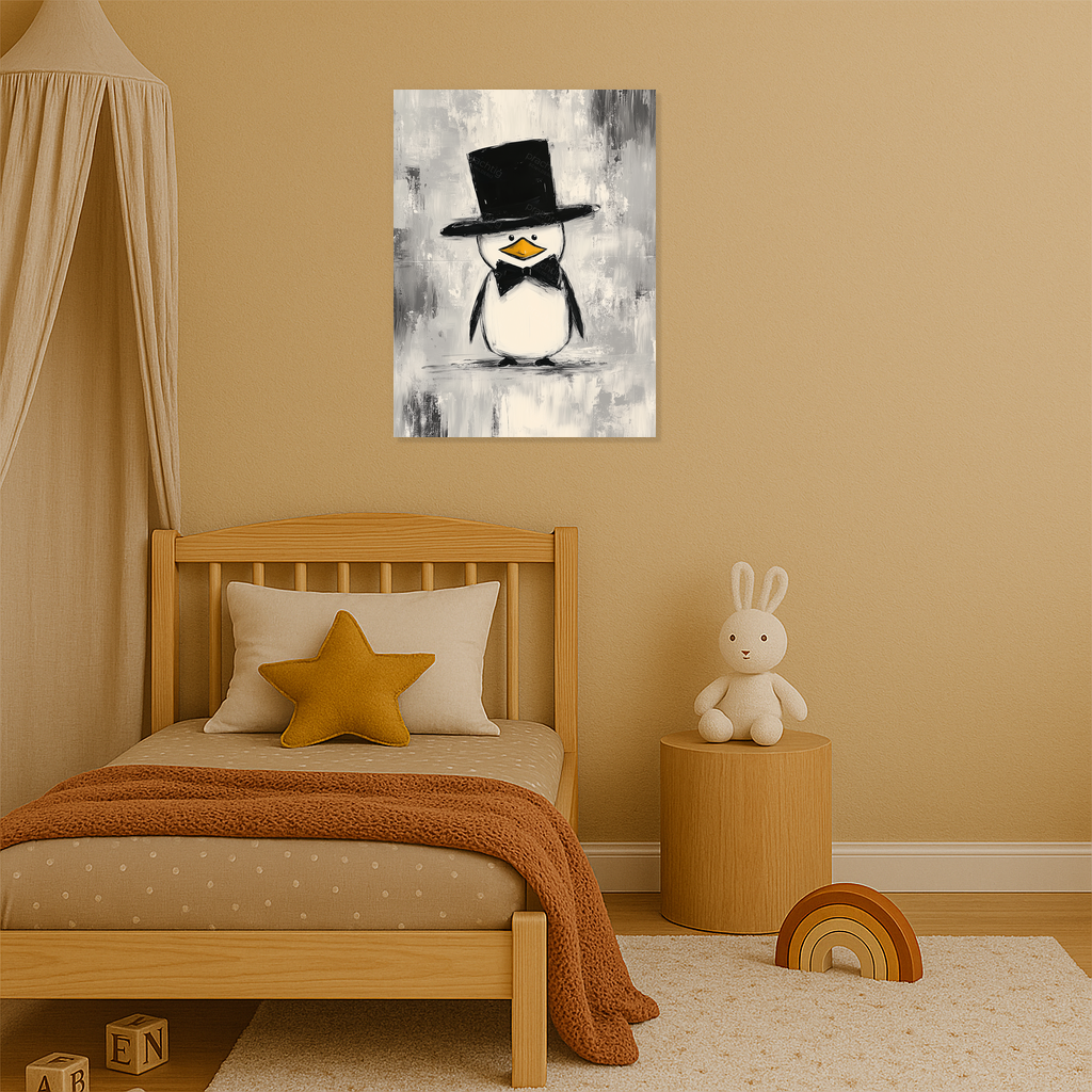 Chique Pinguïn in Stijl