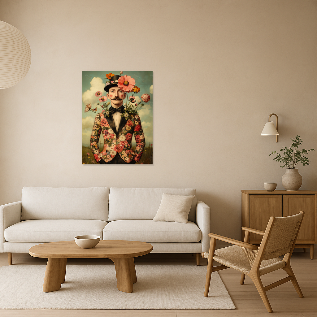 Bloemenfantasie in Formele Dracht