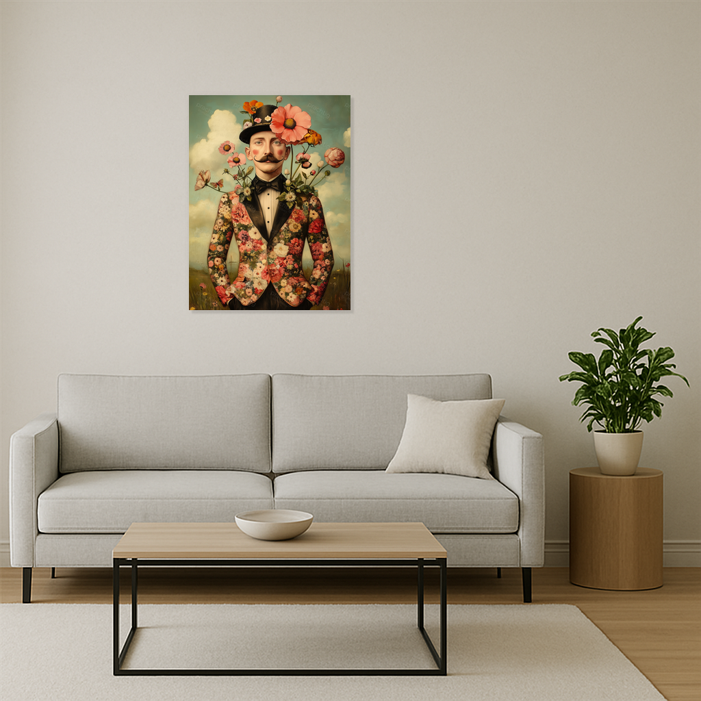 Bloemenfantasie in Formele Dracht