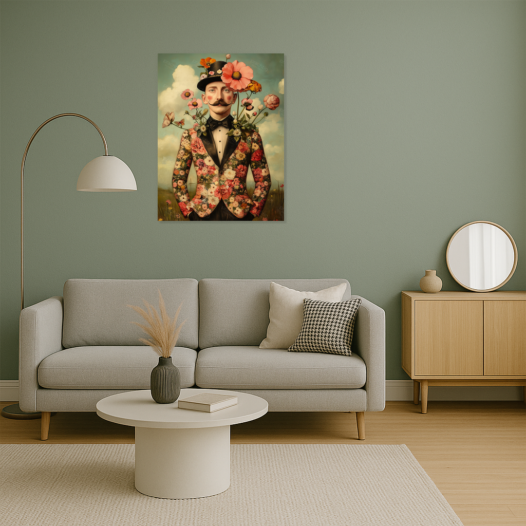 Bloemenfantasie in Formele Dracht