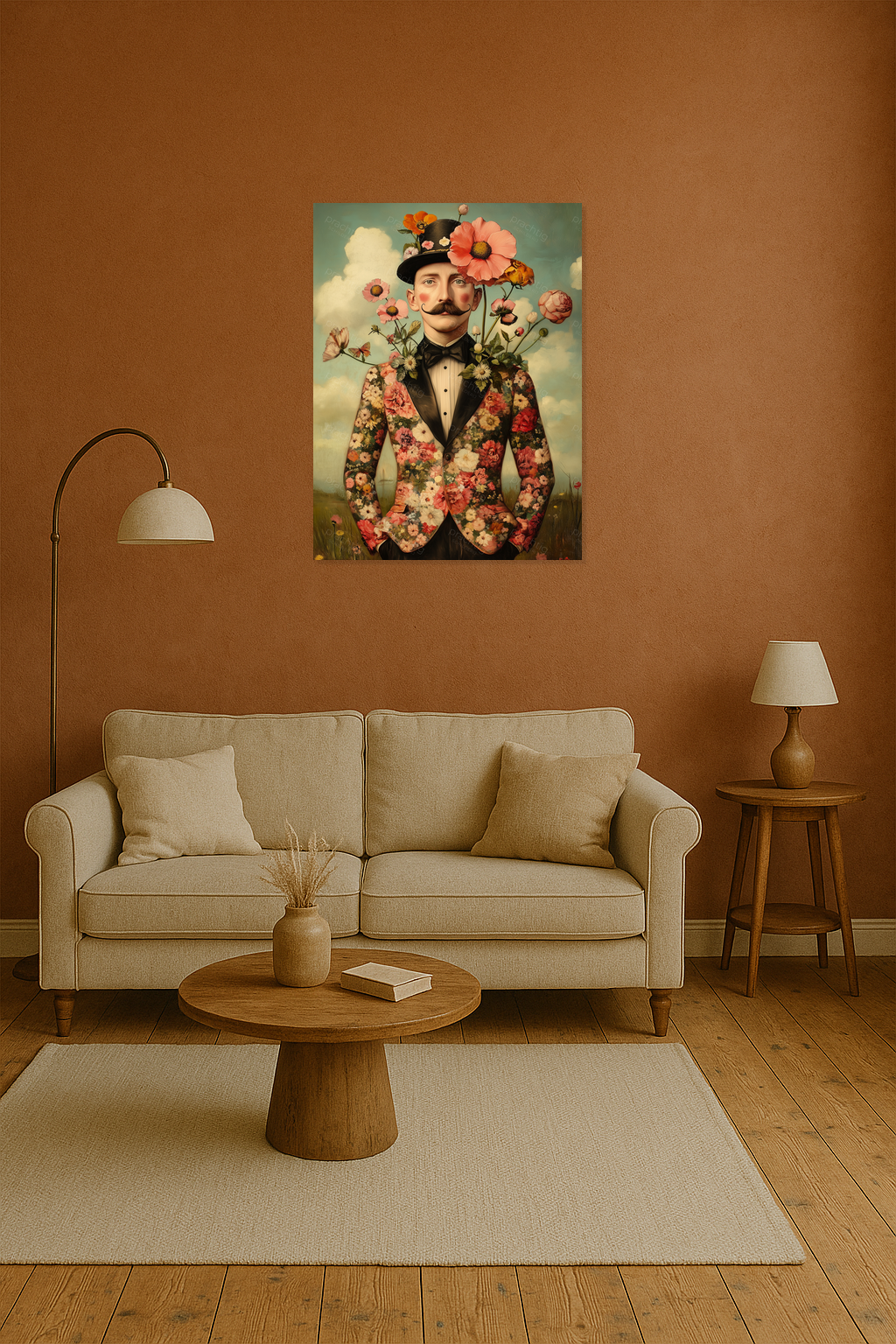 Bloemenfantasie in Formele Dracht