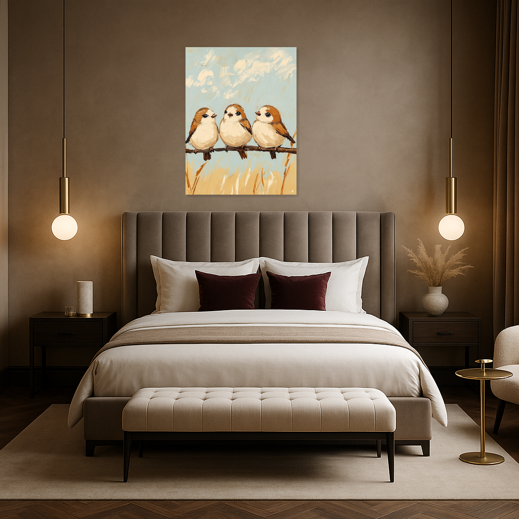 Drie Vrolijke Vogeltjes