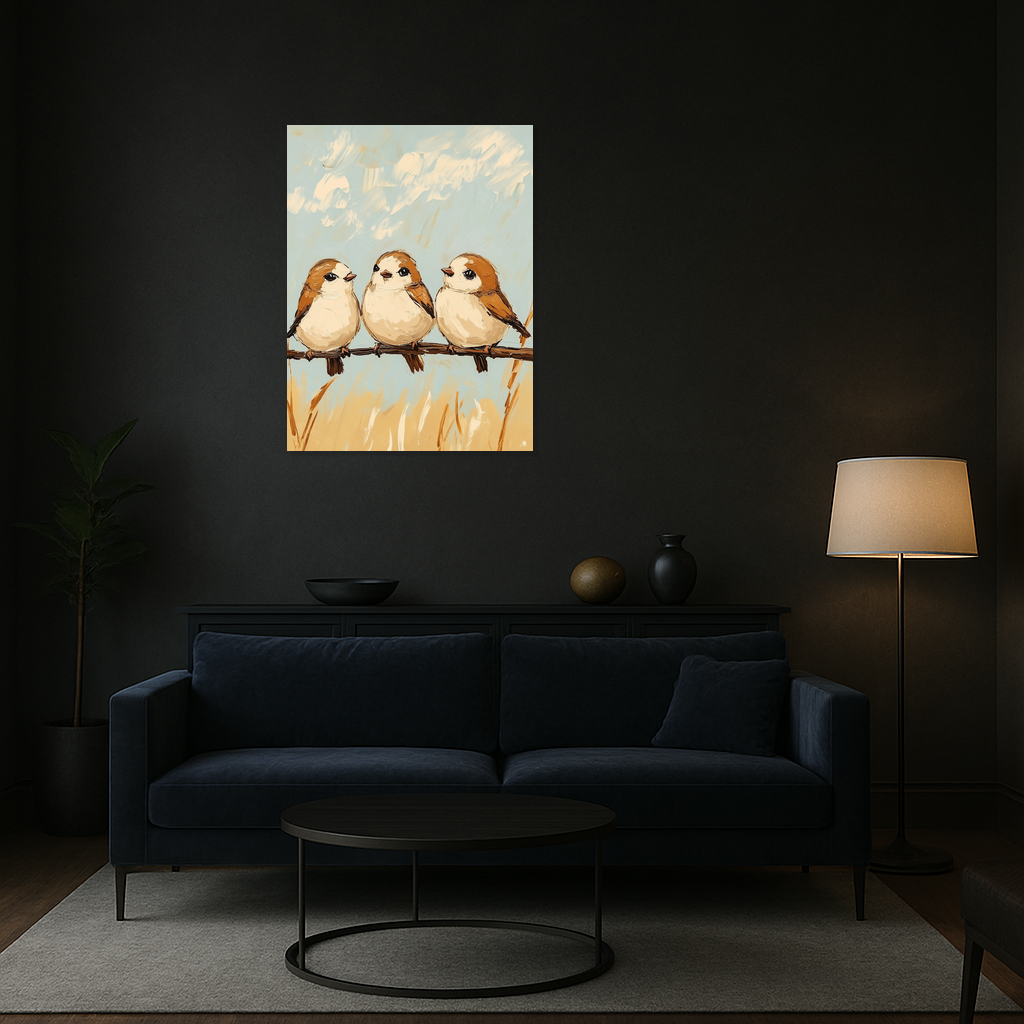 Drie Vrolijke Vogeltjes
