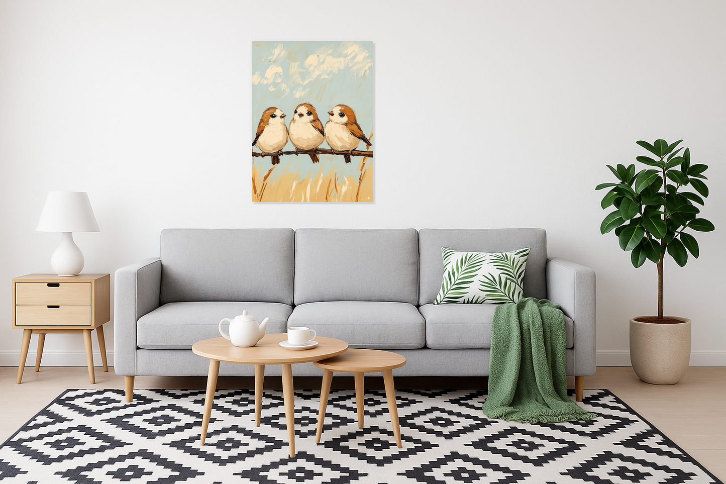 Drie Vrolijke Vogeltjes