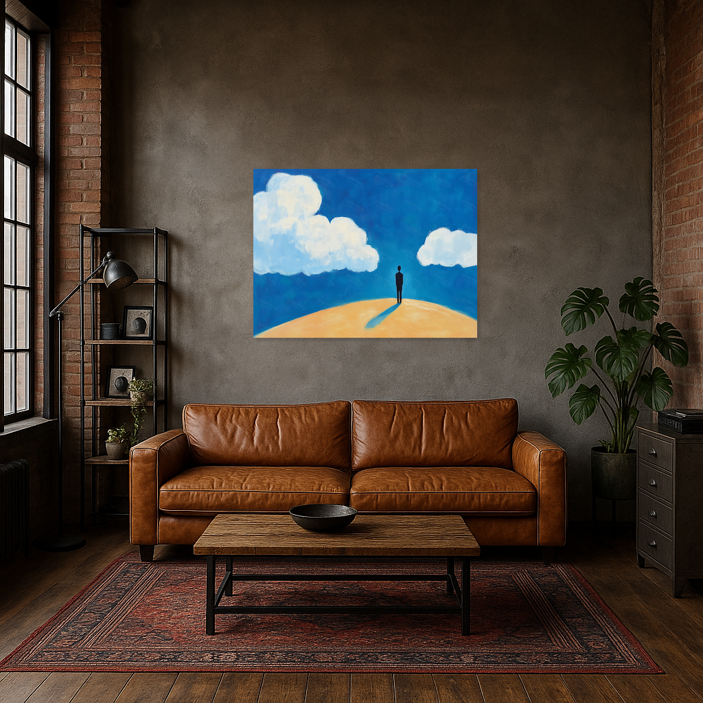 Eenzaam Onder de Wolken