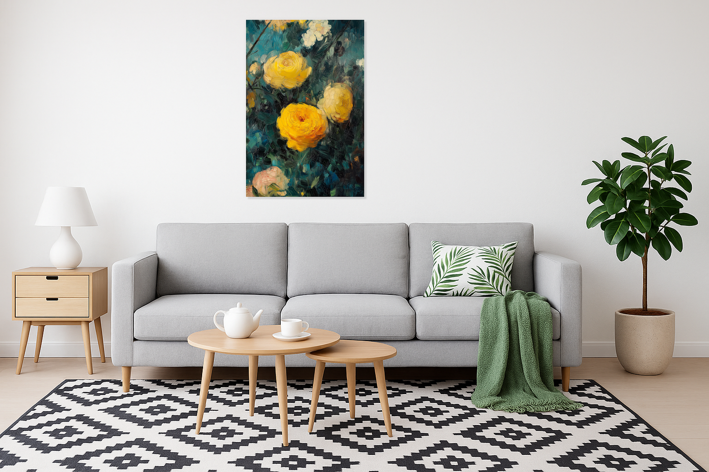 Gele Bloemenpracht