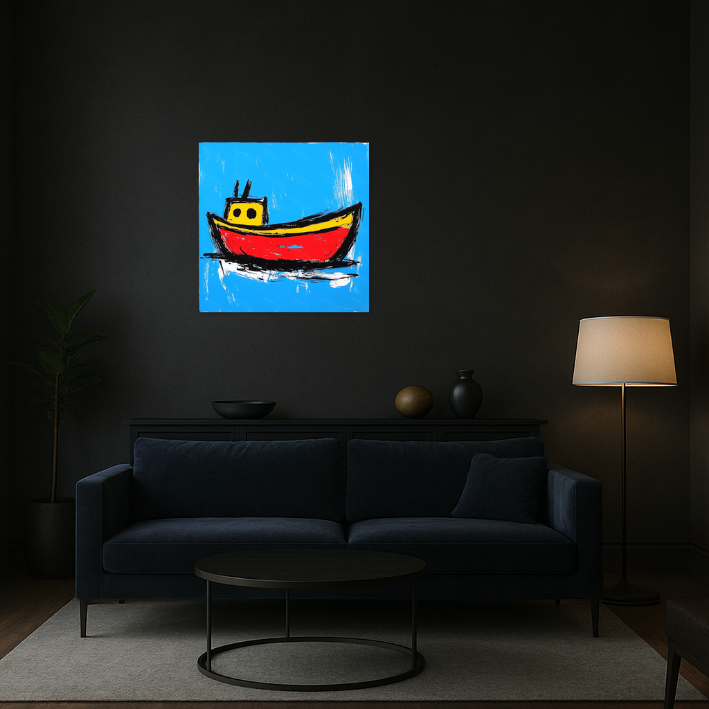 Boot op Zee