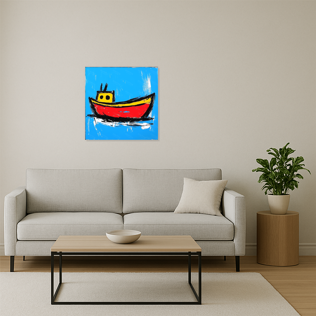 Boot op Zee