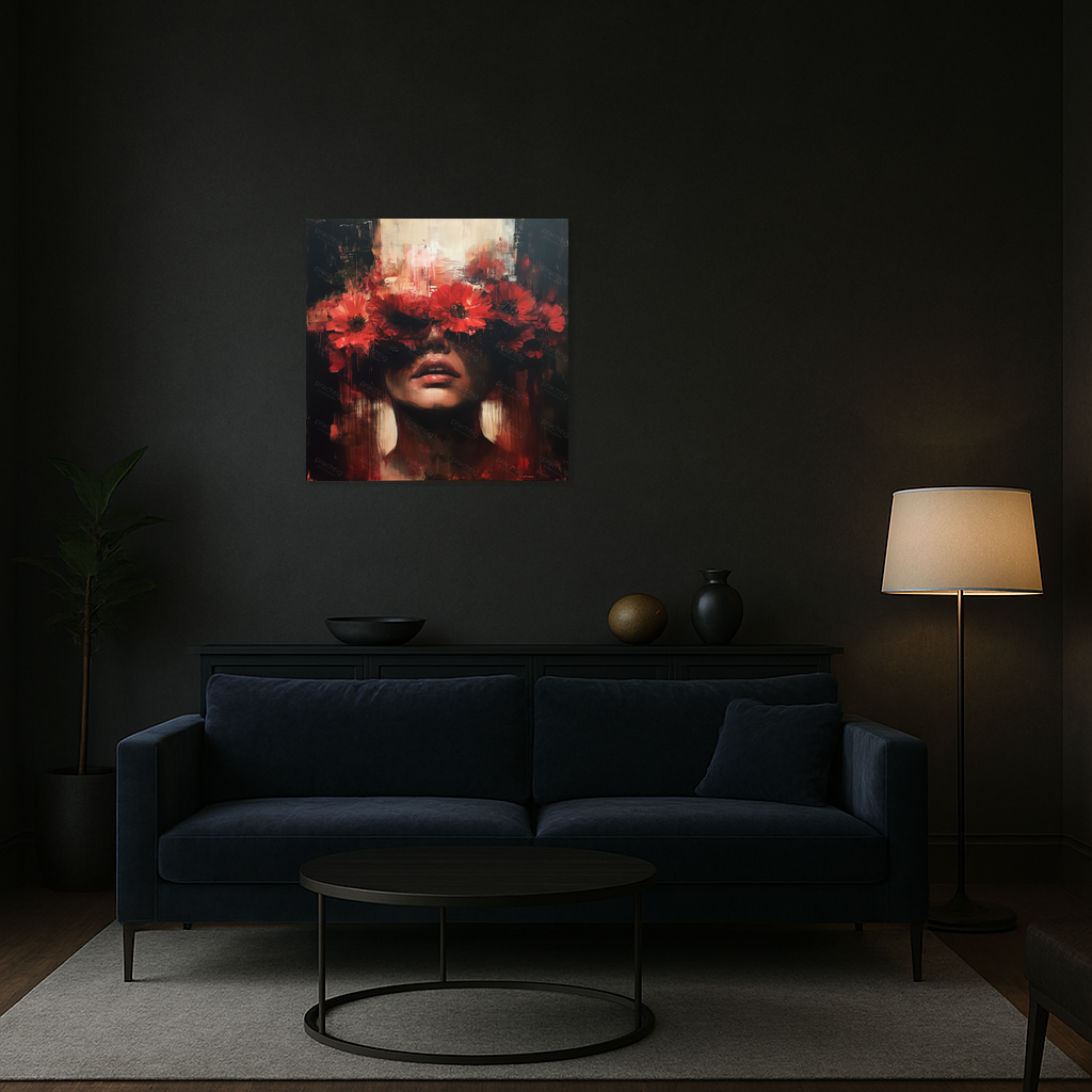 Bloemenmasker van Mysterie