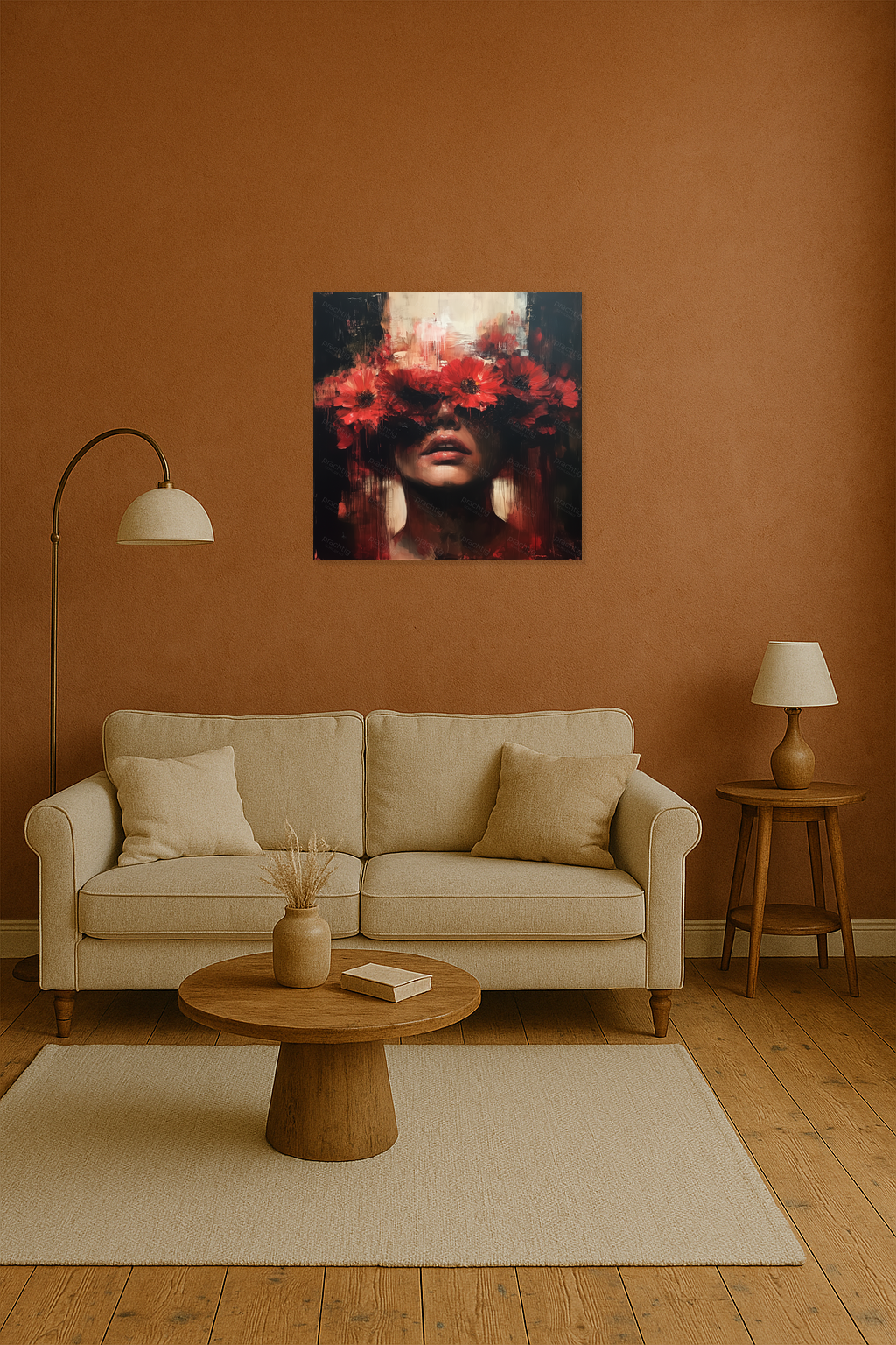 Bloemenmasker van Mysterie