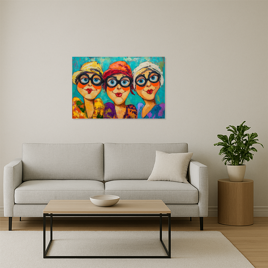 Dames Met Grote Brillen