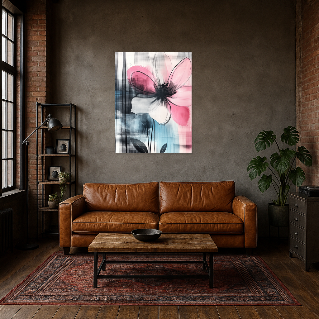 Bloem in Pastelharmonie