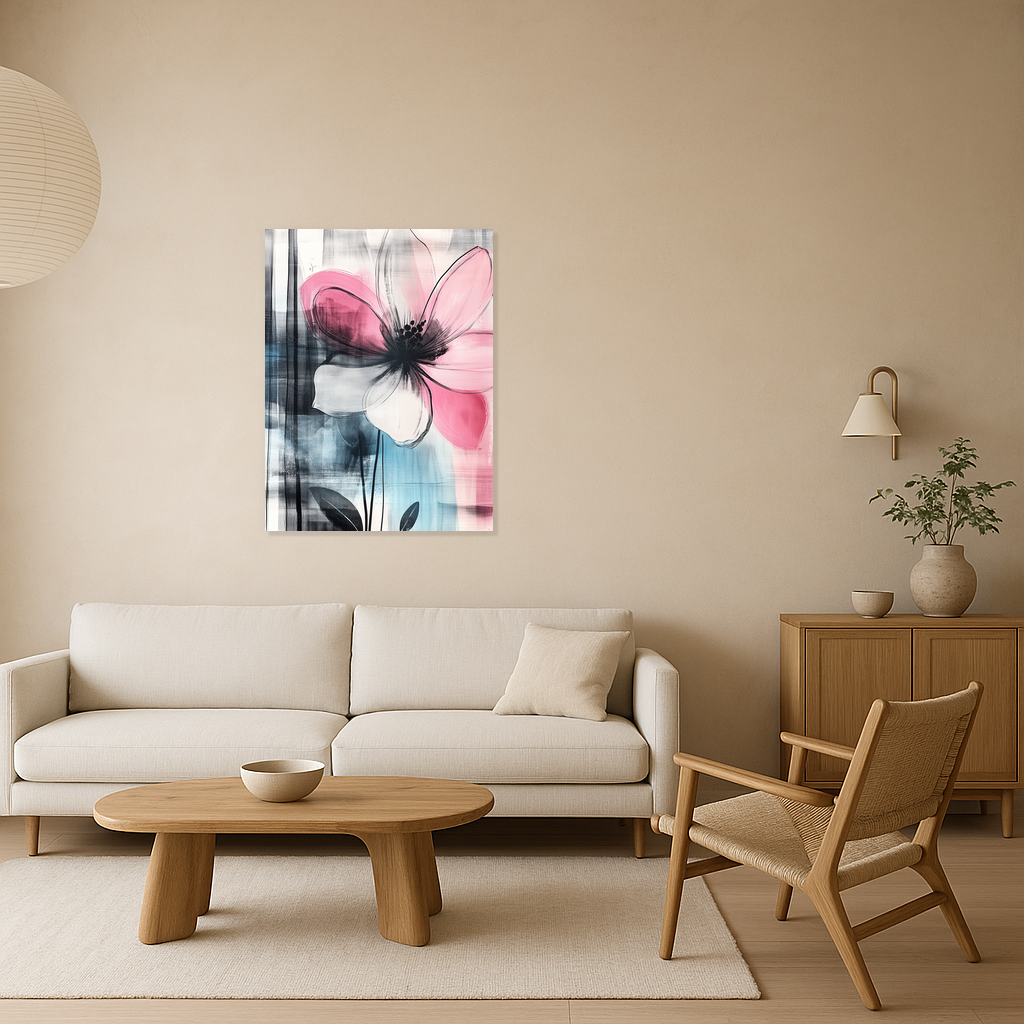 Bloem in Pastelharmonie