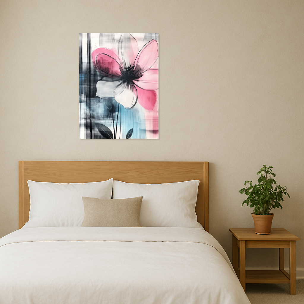 Bloem in Pastelharmonie